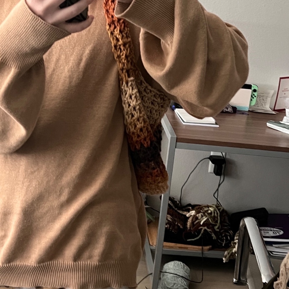 Handmade Crochet Bag - Picture 3 of 5